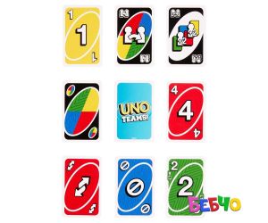UNO Teams Карти за игра 