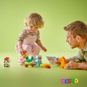 LEGO® DUPLO® Влак за животни 10412