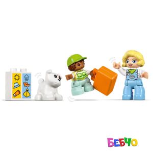 LEGO® DUPLO® Интерактивен приключенски влак 10427