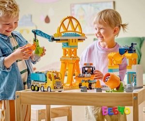 LEGO® DUPLO Строителна площадка и машини 3 в 1 10476 