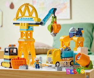 LEGO® DUPLO Строителна площадка и машини 3 в 1 10476 