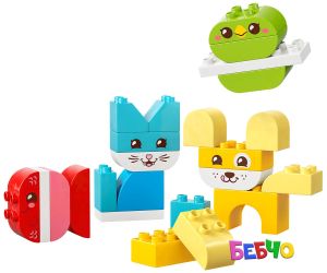 LEGO® DUPLO Сладки домашни любимци 3 в 1 10477 