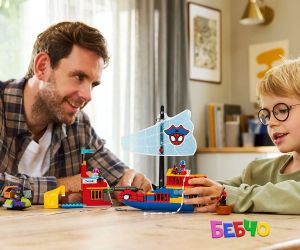 LEGO® Spidey Пиратски кораб на отбора на Спайди 11208 
