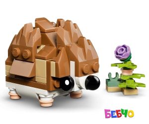 LEGO® Creator Сладък хамстер с цвете 31376 