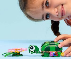 LEGO® Creator Костенурка с цвят на водна лилия 31377
