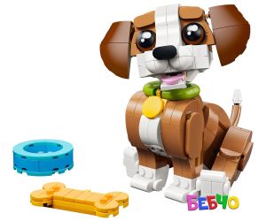 LEGO® Creator Сладки животни Игриво кученце 31382 