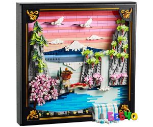 LEGO® Art Японски пейзаж с черешов цвят 31218 