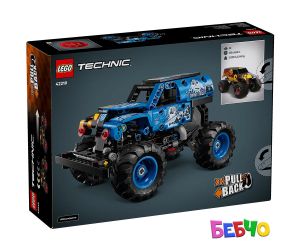 LEGO® Technic  Monster Jam™ Grave Digger™ огън и лед 42219