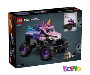 LEGO® Technic Monster Jam™ Sparkle Smash™ с издърпване назад 42220 