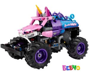 LEGO® Technic Monster Jam™ Sparkle Smash™ с издърпване назад 42220 