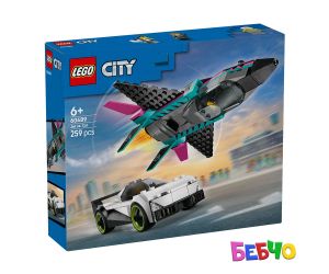 LEGO® City Джет срещу кола 60489