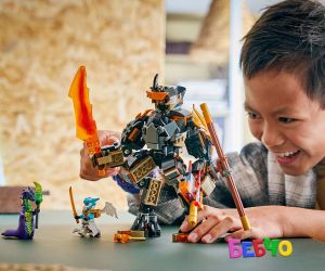 LEGO® NINJAGO Робот за мисии на Коул и Драконът Зейн 71854 