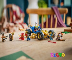 LEGO® NINJAGO Трансформиращата се кола на Джей 71856 