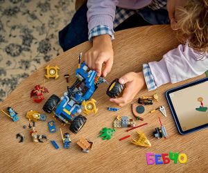 LEGO® NINJAGO Трансформиращата се кола на Джей 71856 
