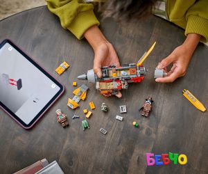 LEGO® Star Wars Скутерът на Коб Вант 75437 