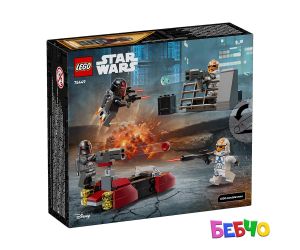 LEGO® Star Wars Боен пакет „Обсадата на Мандалор“ 75449 