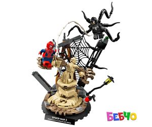 LEGO® Marvel Super Heroes Епична битка Спайдърмен срещу Пясъчния човек 76334 