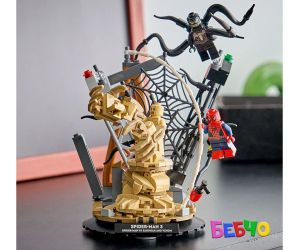 LEGO® Marvel Super Heroes Епична битка Спайдърмен срещу Пясъчния човек 76334 