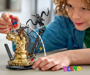 LEGO® Marvel Super Heroes Епична битка Спайдърмен срещу Пясъчния човек 76334 