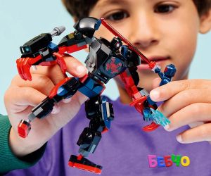 LEGO® Marvel Super Heroes Майлс Моралес с робот срещу Спайдърмен 2099 76337 