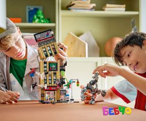 LEGO® Marvel Super Heroes Спайдърмен срещу Мистерио Daily Bugle 76342 