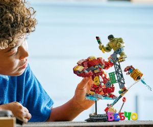 LEGO® Marvel Super Heroes Епична битка Хълкбъстър срещу Хълк 76343 