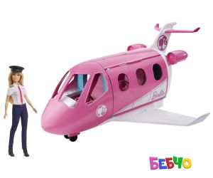 Barbie® Комплект самолет с кукла Барби