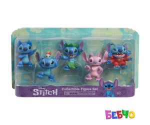 Just Play Stitch Комплект 5 колекционерски фигурки