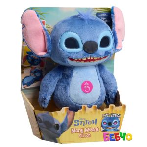 Just Play Stitch Интерактивна плюшена фигура с LCD очи