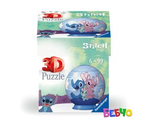 Ravensburger Stitch 3D Пъзел Disney Стич и Ангел 54 ел. 