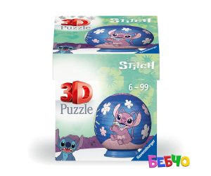 Ravensburger Stitch  3D Пъзел Disney Ангел  54 ел.