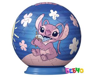 Ravensburger Stitch  3D Пъзел Disney Ангел  54 ел.