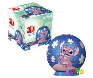 Ravensburger Stitch  3D Пъзел Disney Ангел  54 ел.
