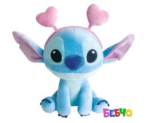 Disney Плюшена играчка Стич валентинка 23 см