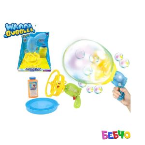 Wanna Bubbles Бластер с въртележка за сапунени балони