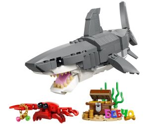 LEGO® Creator Свирепа акула със сандък със съкровище 31381
