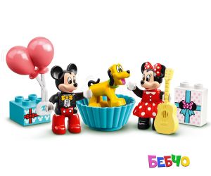 LEGO® DUPLO® Disney™ Влак за рождения ден на Mickey и Minnie 10941 