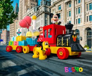LEGO® DUPLO® Disney™ Влак за рождения ден на Mickey и Minnie 10941 