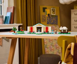 LEGO® Animal Crossing™ Музейна колекция на Blathers 77056 