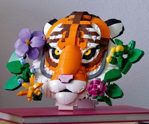 LEGO® Art Колекция с фауна – тигър 31217 