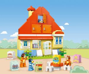 LEGO® DUPLO® Bluey Семейната къща на Блуи с игра на запомняне 10459 