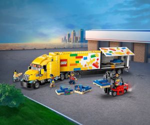 LEGO® City Жълт камион за доставки 60440 