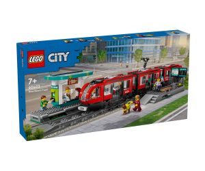 LEGO® City Трамвай и гара в центъра на града 60423 