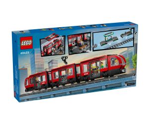 LEGO® City Трамвай и гара в центъра на града 60423 