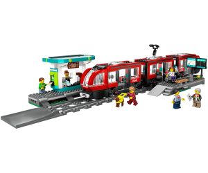 LEGO® City Трамвай и гара в центъра на града 60423 