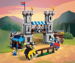 LEGO® Creator Средновековен замък на конния рицар 31168 