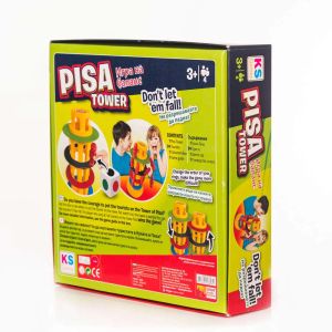 KS GAMES Настолна игра Кулата на Пиза