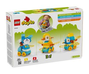 LEGO® DUPLO® Животни на колела „3 в 1“ 10448 