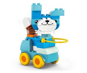 LEGO® DUPLO® Животни на колела „3 в 1“ 10448 