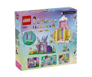 LEGO® Gabby's Dollhouse Царство на сладкишите и котешка градина 11205 
